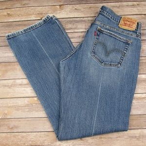 Levis 515 Boot Cut Lightly Distressed 10 M